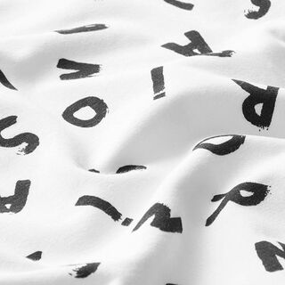 Sweatshirt angeraut Buchstaben "Dinosaur" – weiss, 