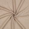 Musselin/ Doppel-Krinkel Gewebe Rechteck Foliendruck | Poppy Fabrics – anemone/gold metallic,  thumbnail number 3