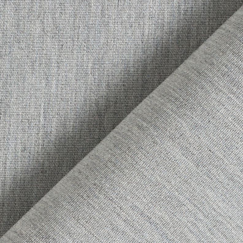 Outdoorstoff Canvas Uni Melange – grau,  image number 3