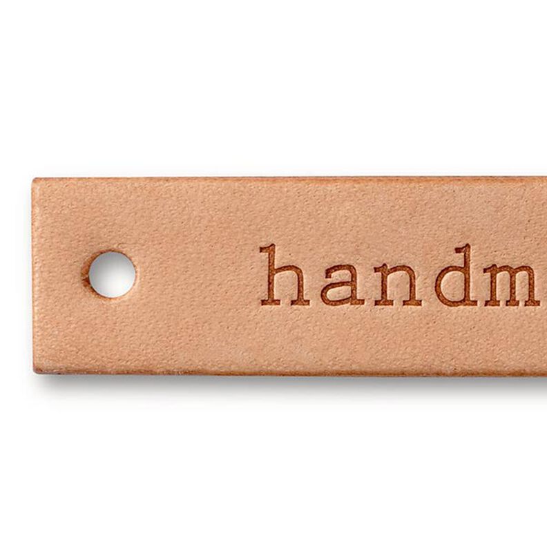 Label "handmade" [ 6 x 1,3 cm ] | Prym – natur,  image number 1