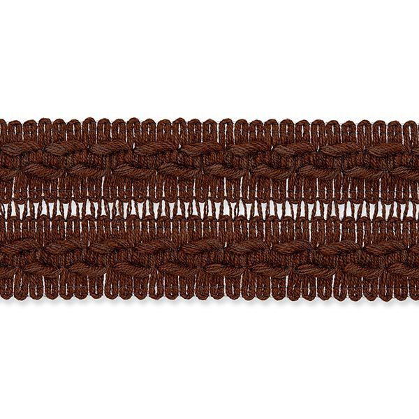 Falztresse Strick - braun