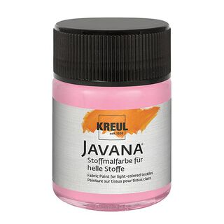 Javana Stoffmalfarbe für helle Stoffe [50ml] | Kreul – neonpink, 