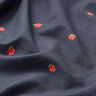 Baumwolljersey Jeans-Look Erdbeeren Digitaldruck – blaugrau/feuerrot,  thumbnail number 2