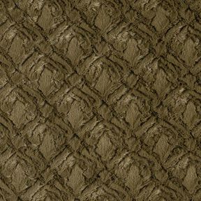 Kunstfell Rautenmuster – khaki, 