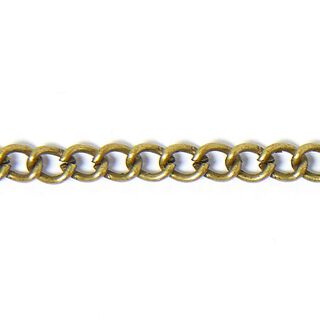 Gliederkette [3 mm] - altgold metallic, 