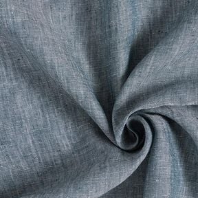 Reinleinen Melange – jeansblau,  Reinleinen Melange – jeansblau,