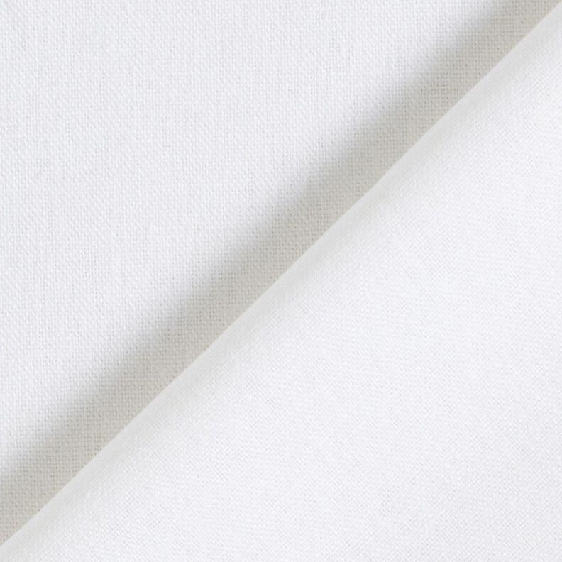 Reinleinen schwer Uni – weiss,  image number 3