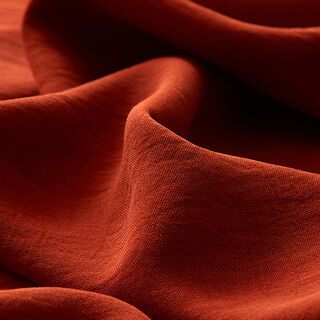 Blusenstoff gecrashed Uni – terracotta, 
