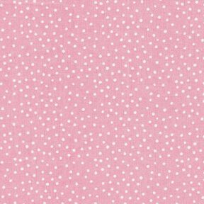 Baumwollstoff Cretonne feine Punkte – rosa, 