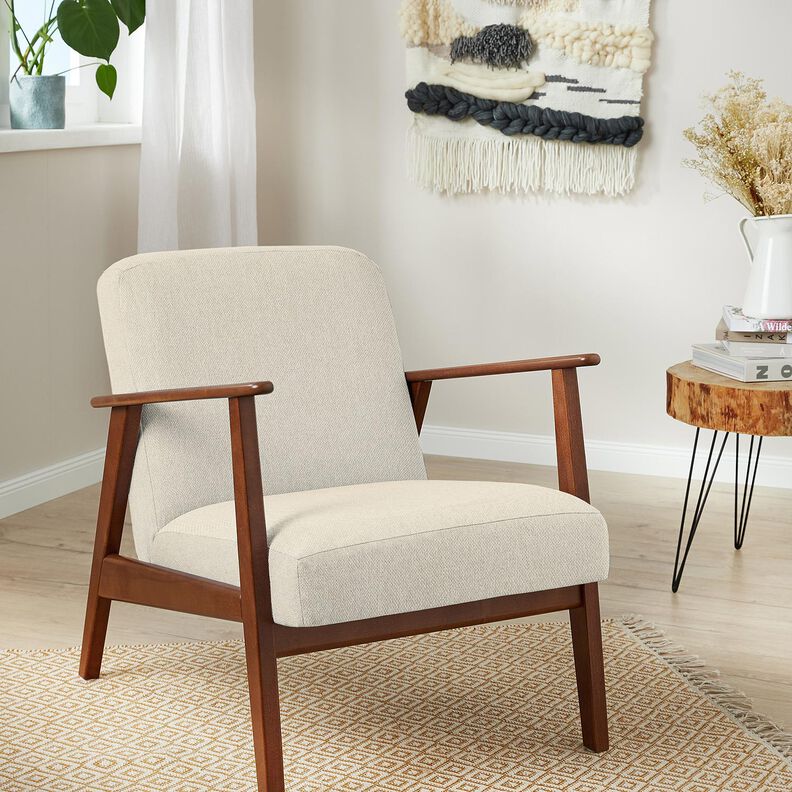 Polsterstoff Melange weich – hellbeige, image number 5