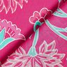 Baumwoll Voile Blumenranken, pink &ndash; intensiv pink/eukalyptus,  thumbnail number 4