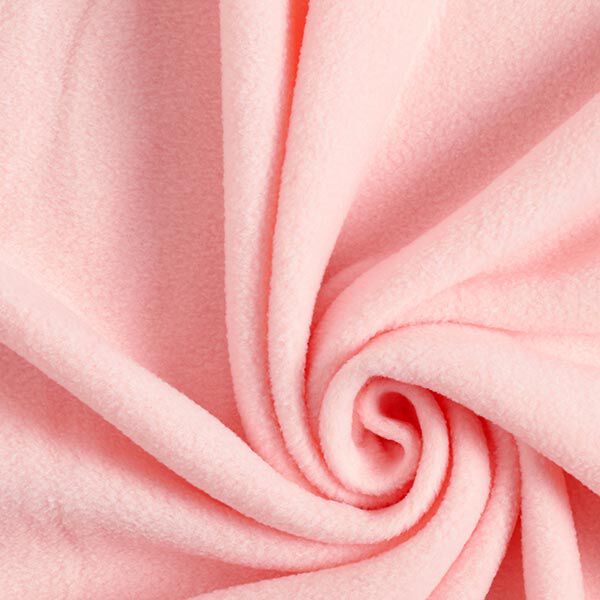 Premium Antipilling Fleece Stretch – rosa | Reststück 100cm