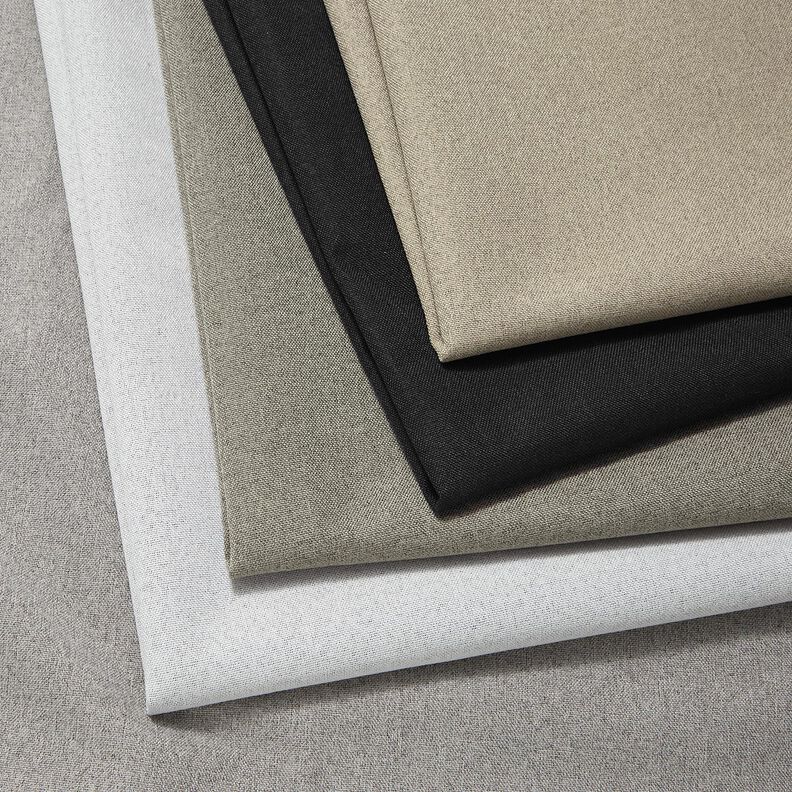 Verdunkelungsstoff Melange – silbergrau | Reststück 90cm,  image number 4