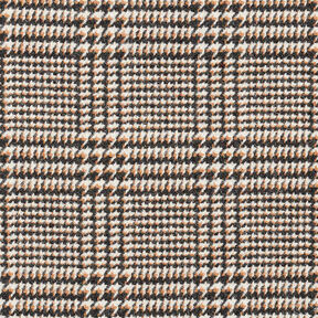 Mantelstoff Glencheck – anthrazit/beige, 