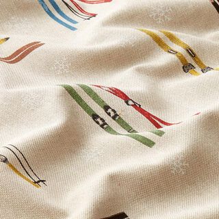 Dekostoff Halbpanama Ski – natur, 