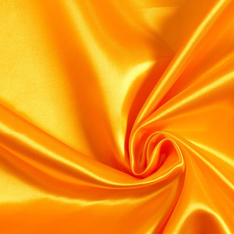 Polyestersatin – hellorange,  image number 1