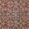 Dekostoff Gobelin verschlungene Ornamente – hellbeige/karminrot,  thumbnail number 1