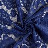 Elastische Spitze Blüten und Blätter – marineblau,  thumbnail number 4