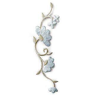 Applikation  Blumenranke [ 12 x 4 cm ] | Prym – wollweiss, 