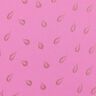 Viskosestoff Foliendruck Federn – pink,  thumbnail number 1