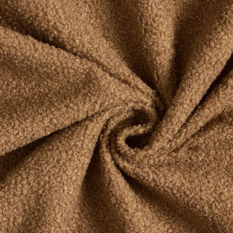 Polsterstoff Teddy weich – mocca,  image number 1