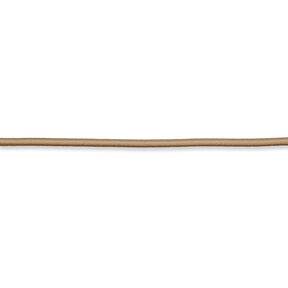 Gummikordel [Ø 3 mm] – beige, 