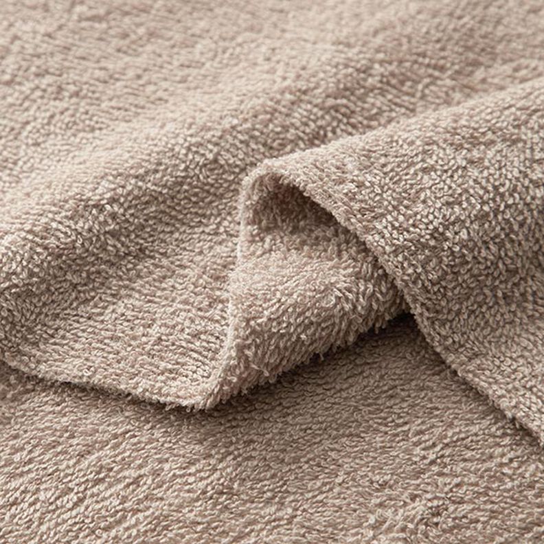 Frotteestoff – dunkelbeige,  image number 4