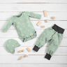 Waffeljersey Margeriten – hellmint,  thumbnail number 7