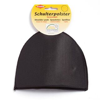 Schulterpolster ohne Haken [2 Stück | 12,5 x 13,5 x 6 cm] - schwarz | KLEIBER, 