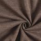 Mantelstoff Melange angeraut – dunkelbraun,  thumbnail number 1