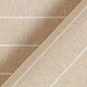 Dekostoff Canvas breite Streifen recycelt – dunkelbeige,  thumbnail number 4