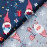 Baumwollstoff Popeline Weihnachtszwerge – marineblau/rot,  thumbnail number 4