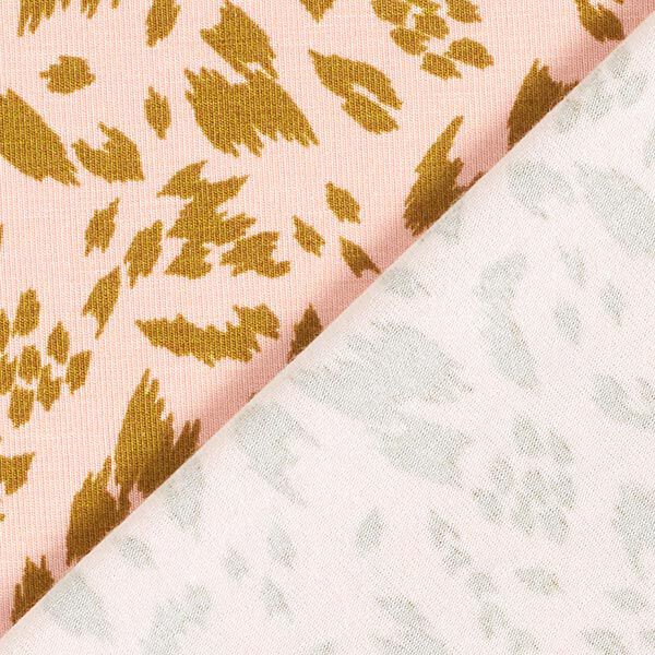 Tencel™ Modal Jersey Animalprint | by Poppy – rosa/gelbbraun – Muster, image number 4