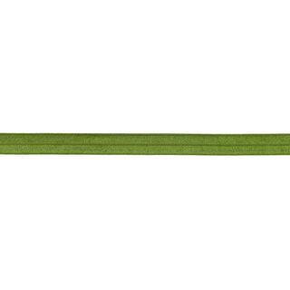 Elastisches Einfassband (Falzgummi) glänzend [15 mm] – oliv, 