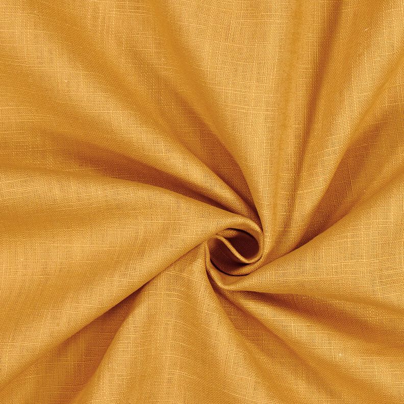 Leinenstoff Ramie-Mix medium – currygelb, image number 1