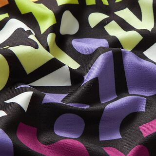PERFORMANCE Jersey MOSAIC | Hamburger Liebe | Albstoffe – schwarz/rot, 