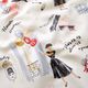 Dekostoff Halbpanama Audrey – hellbeige/schwarz,  thumbnail number 2