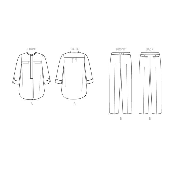 Tunika / Hose | Vogue 1509 | 40-48, image number 4