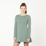 Leichter Baumwollsweat Uni – schilf,  thumbnail number 6