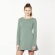 Leichter Baumwollsweat Uni – schilf,  thumbnail number 6
