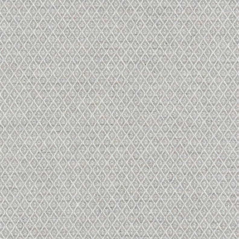Möbelstoff Jacquard Miniraute – hellgrau,  image number 1