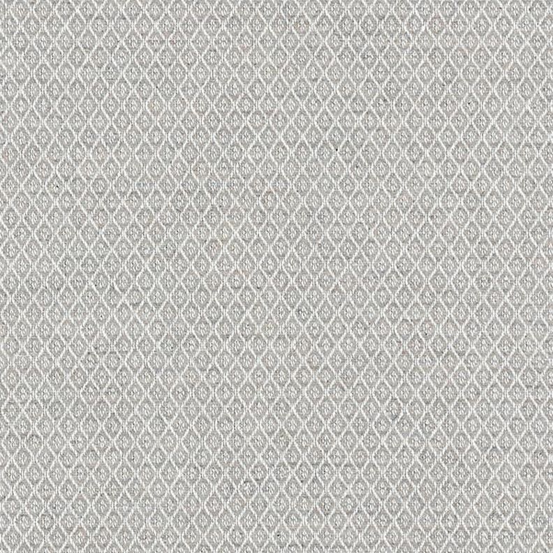 Möbelstoff Jacquard Miniraute – hellgrau,  image number 1