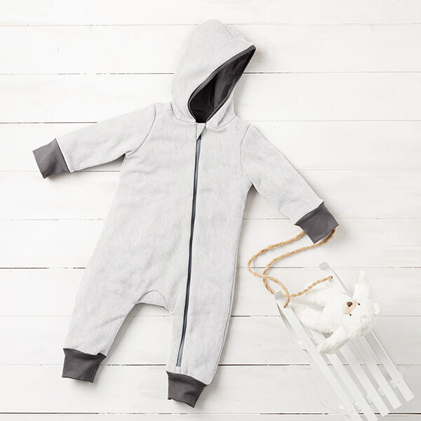 Baumwoll-Sherpa Uni – wollweiss | Reststück 100cm