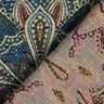 Dekostoff Gobelin Mandala Blumen – schwarz/blau,  thumbnail number 4