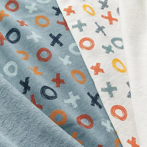 Sweatshirt angeraut Tic-Tac-Toe – natur, image number 5