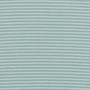 Bündchen Schlauchware schmale Ringel – schilf/mint, 