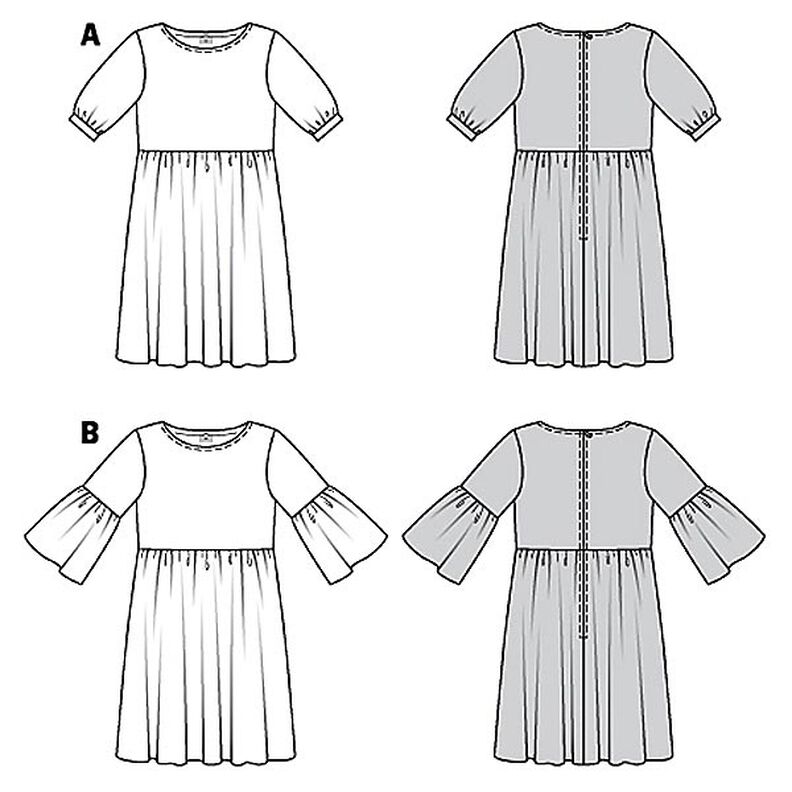 Kleid | Burda 6401 | 34-44,  image number 4