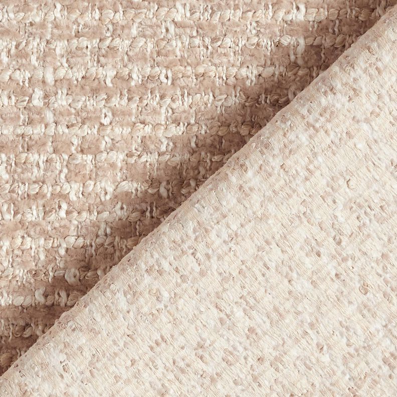 Polsterstoff bunte Boucléoptik – anemone/hellbeige,  image number 3