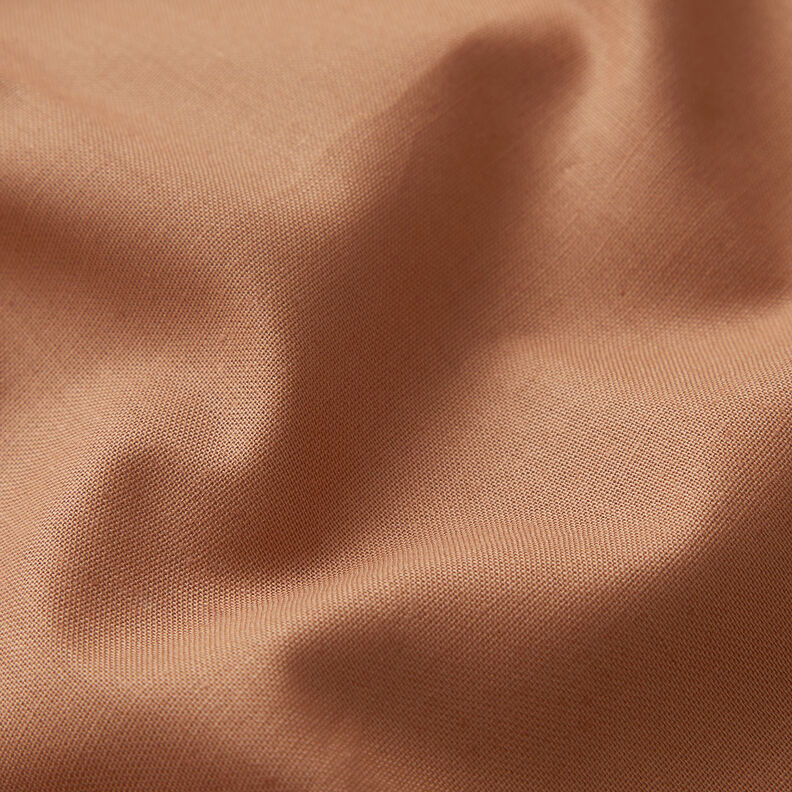 Baumwollstoff Cretonne Uni – zimt,  image number 2