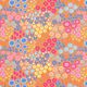 Baumwolljersey Blumenwiese – gelbbraun,  thumbnail number 1
